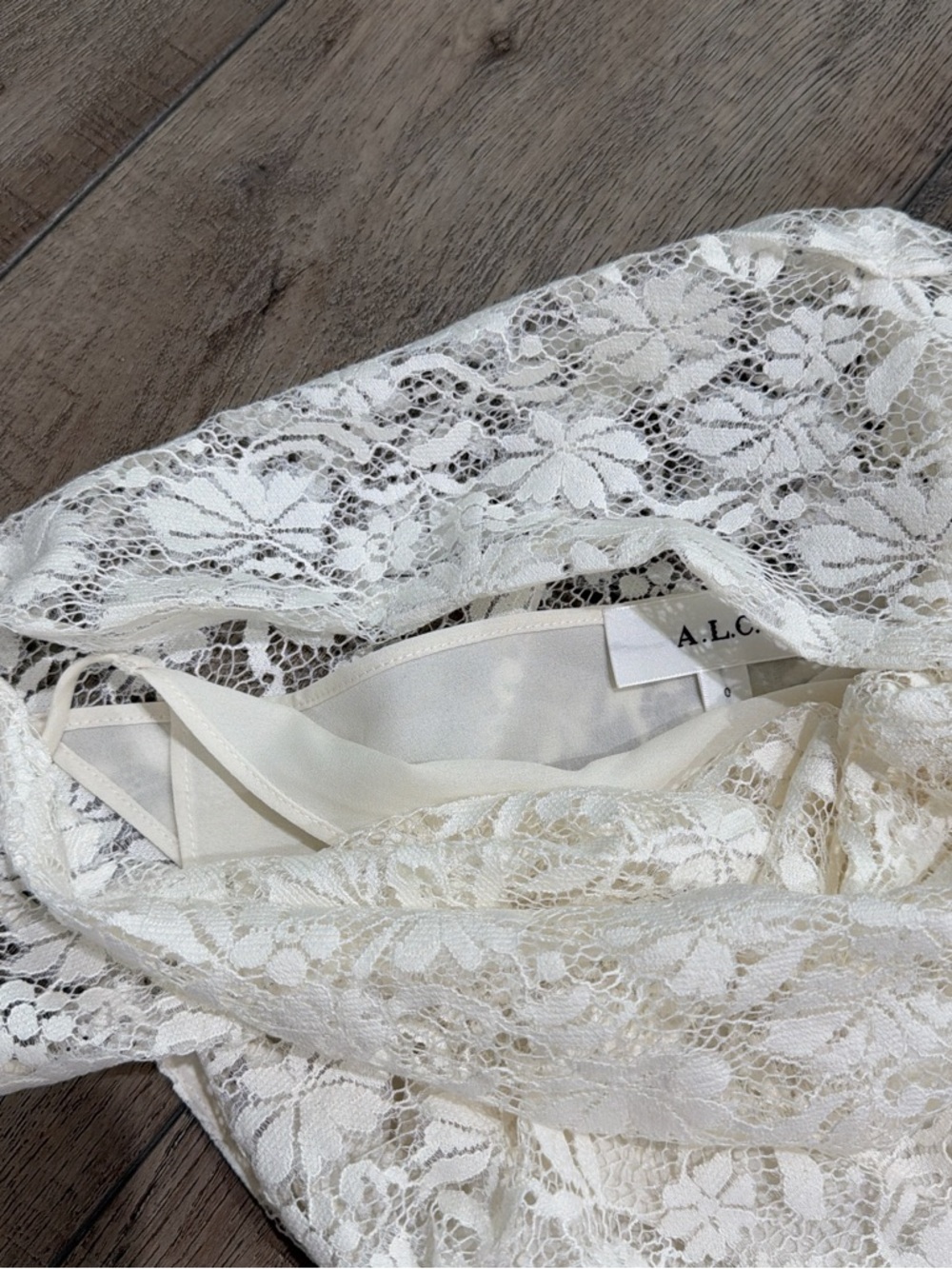 A.L.C. Astra lace mini dress - Picture 4 of 6